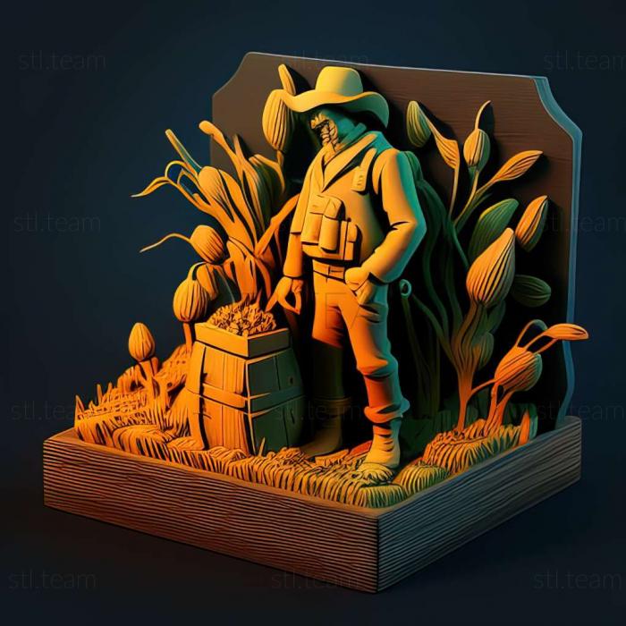 3D model Farm Manager 2020 game (STL)